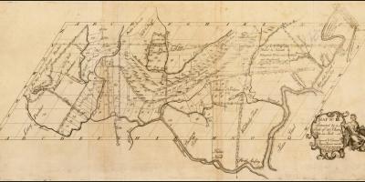 Mappa di Boston coloniale